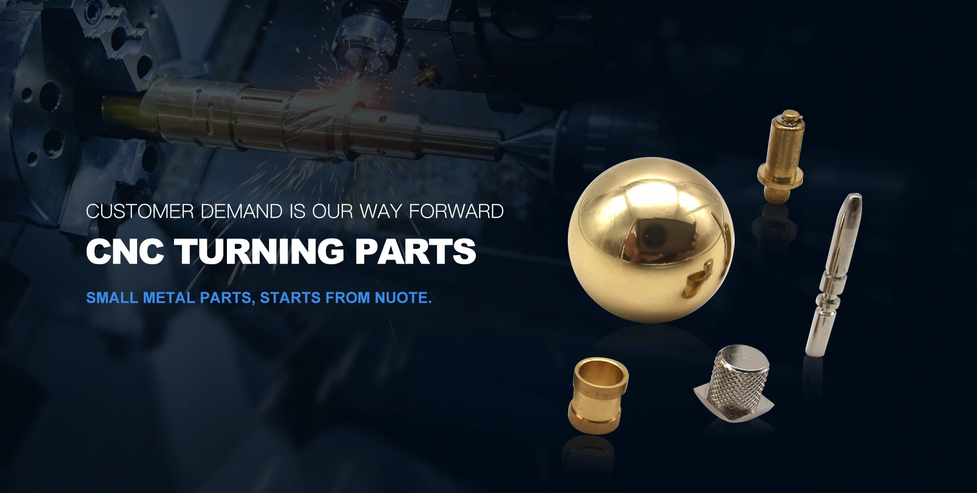 Kiina CNC kääntää osia